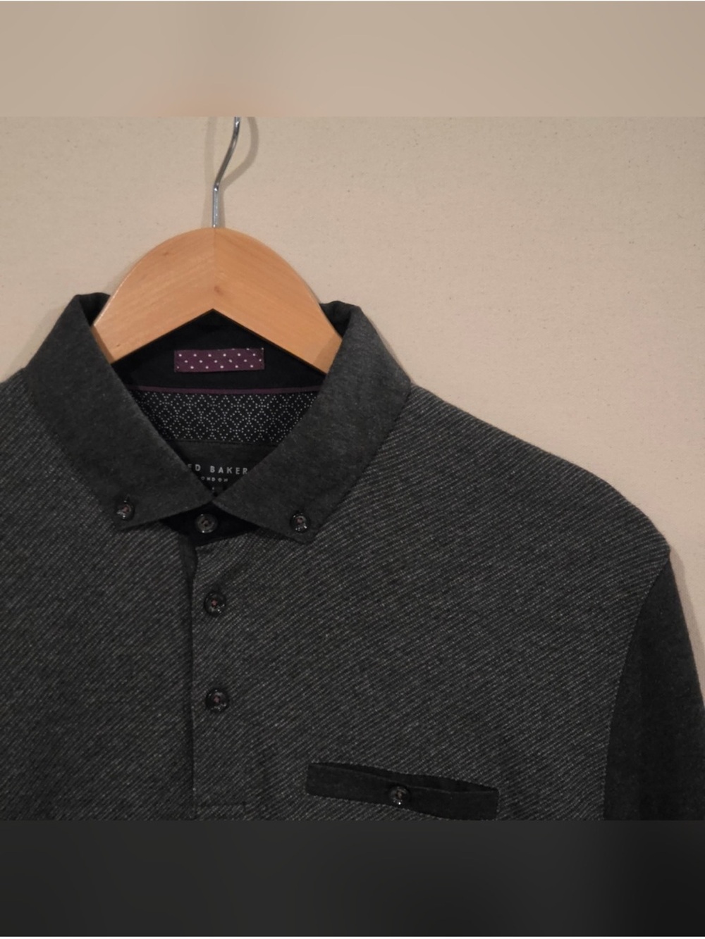 Ted Baker Long Sleeve Polo 4/L